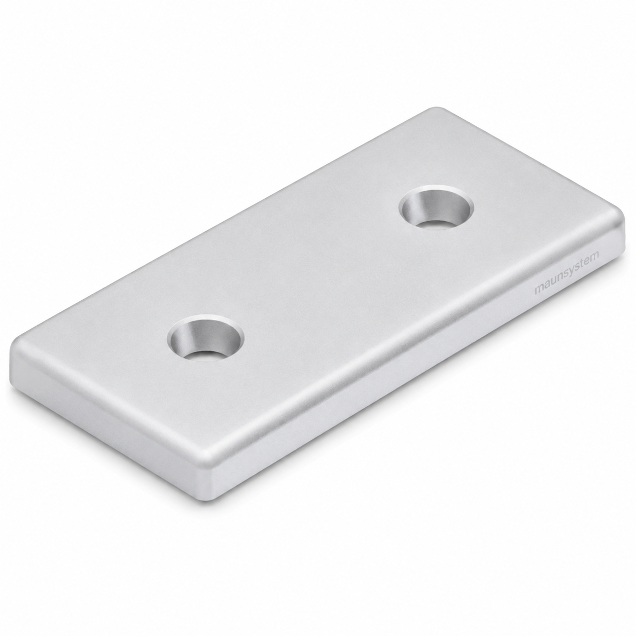 Verbinderplatte 40x80, eloxiert-10