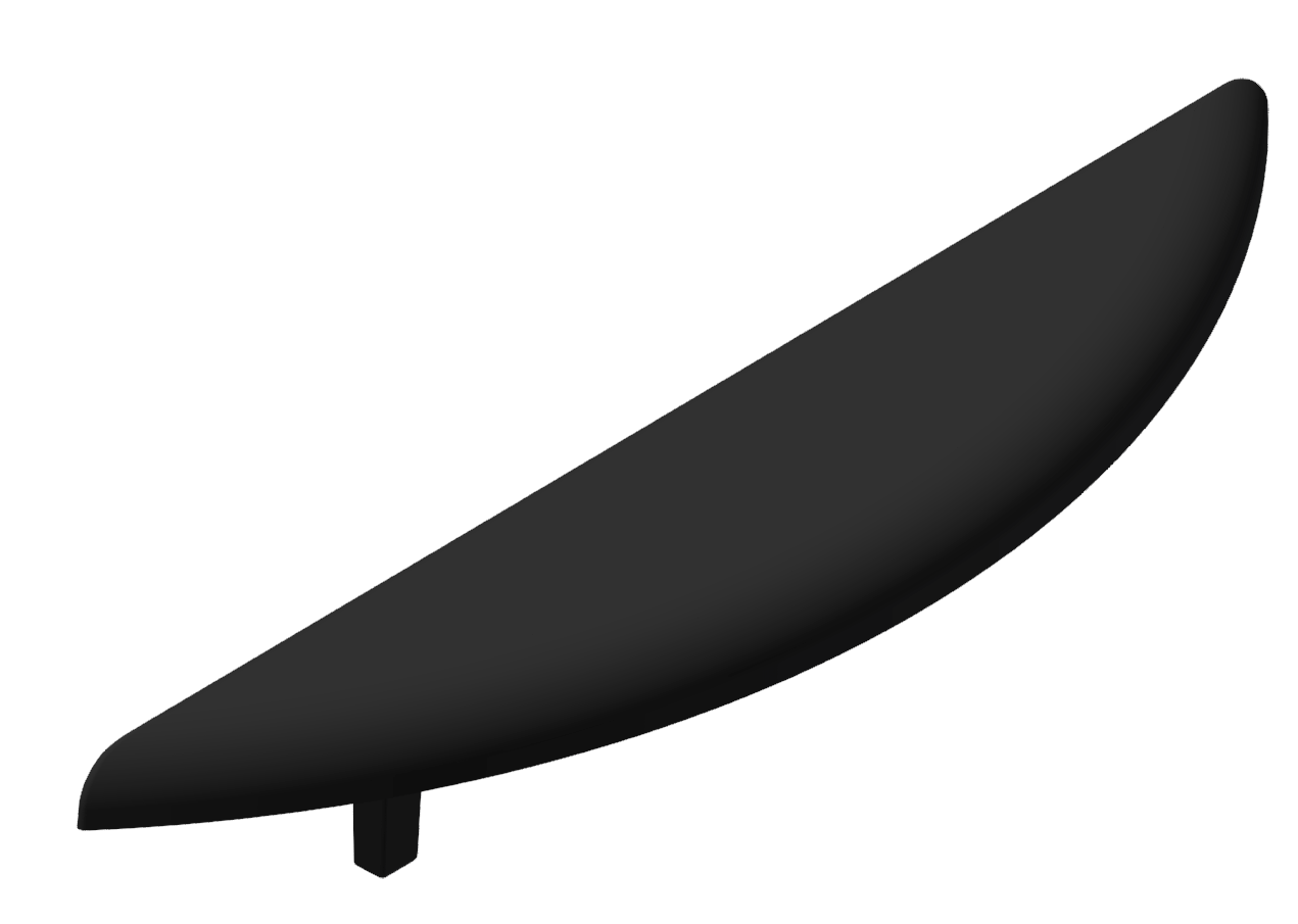 Abdeckkappe 8 R80, schwarz Abdeckkappe 8 R80, schwarz