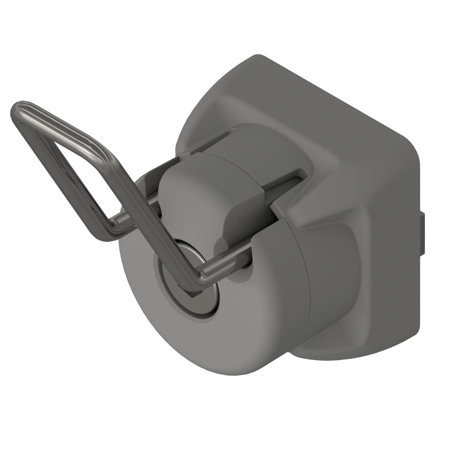 Hook 8 40x40, grey similar to RAL 7042 Hook 8 40x40, grey similar to RAL 7042