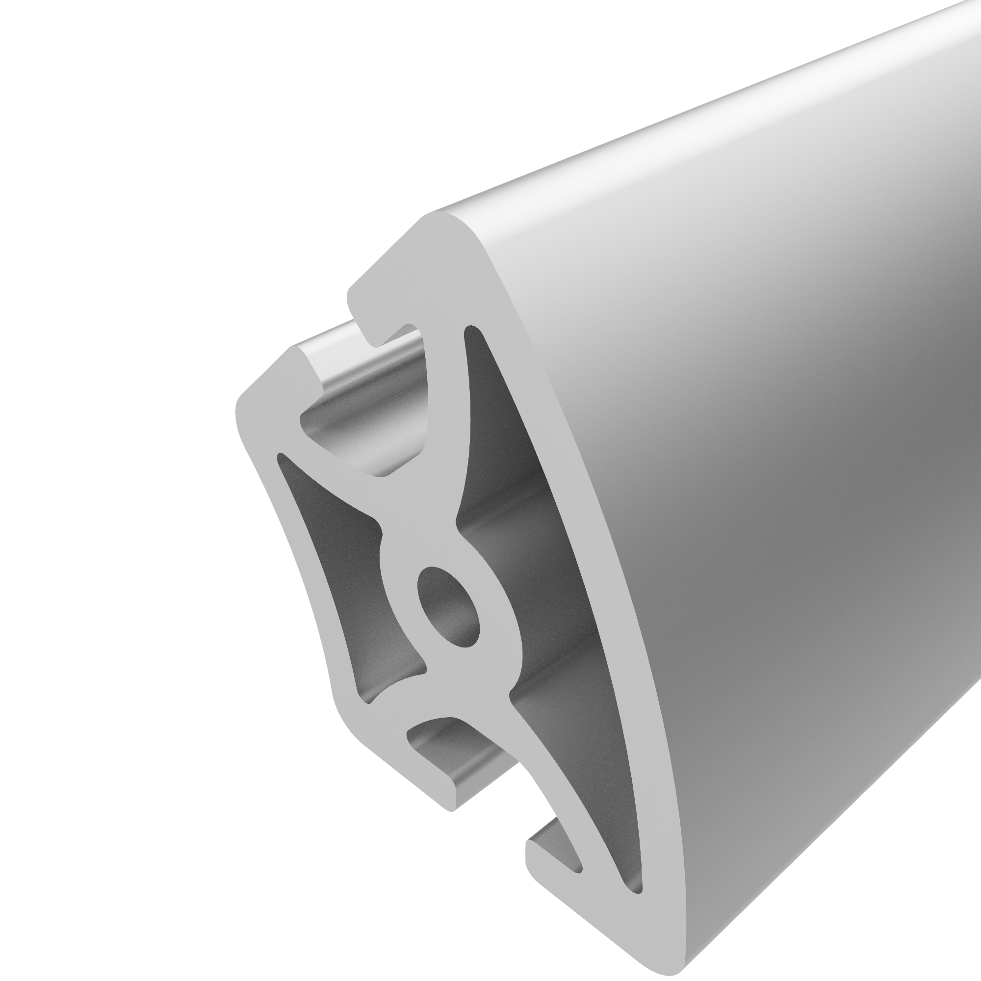 Profil 8 R40/80-45°, natur Profil 8 R40/80-45°, natur