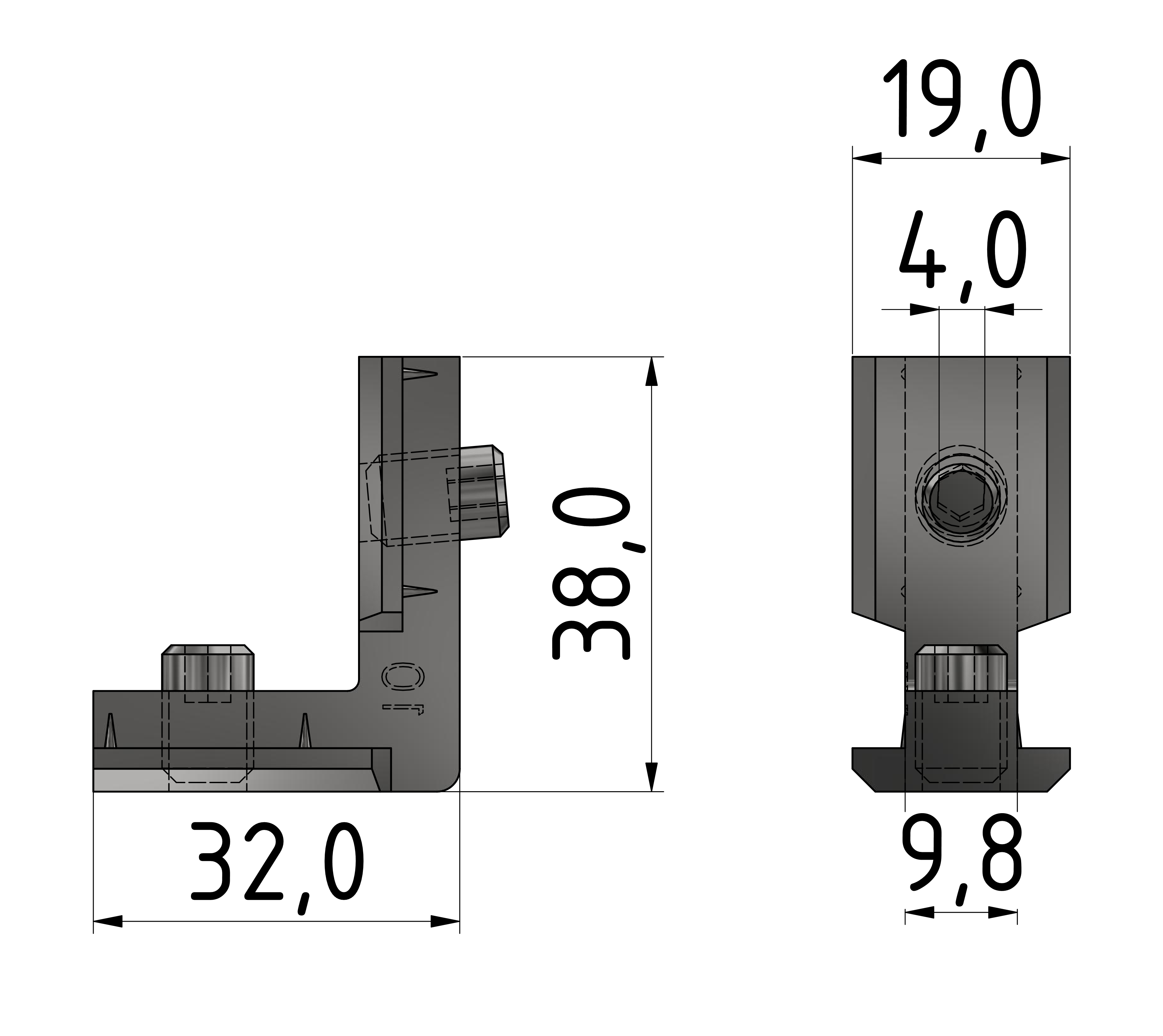 Innenverbindersatz, verzinkt-10