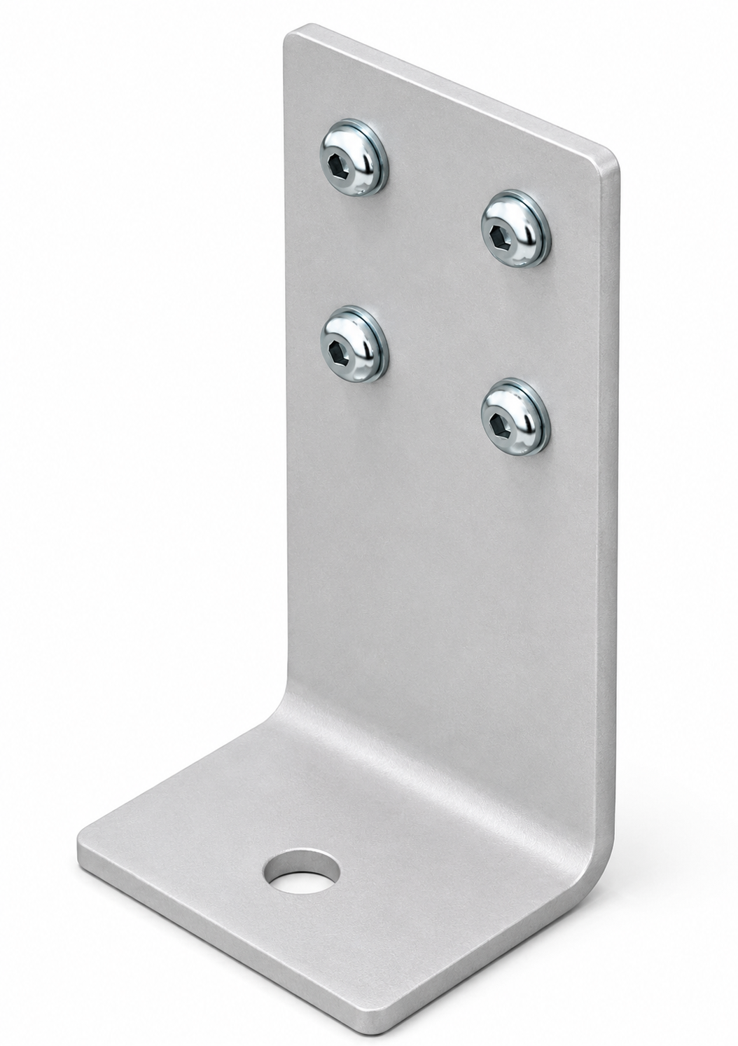 Bodenwinkelsatz 8 160x60x80-St, weißaluminium