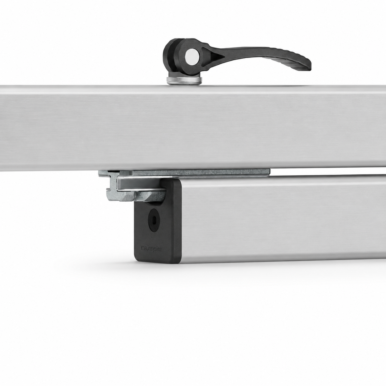 Gleitschlitten-Führung 8 80x40 mit Exenterhebel