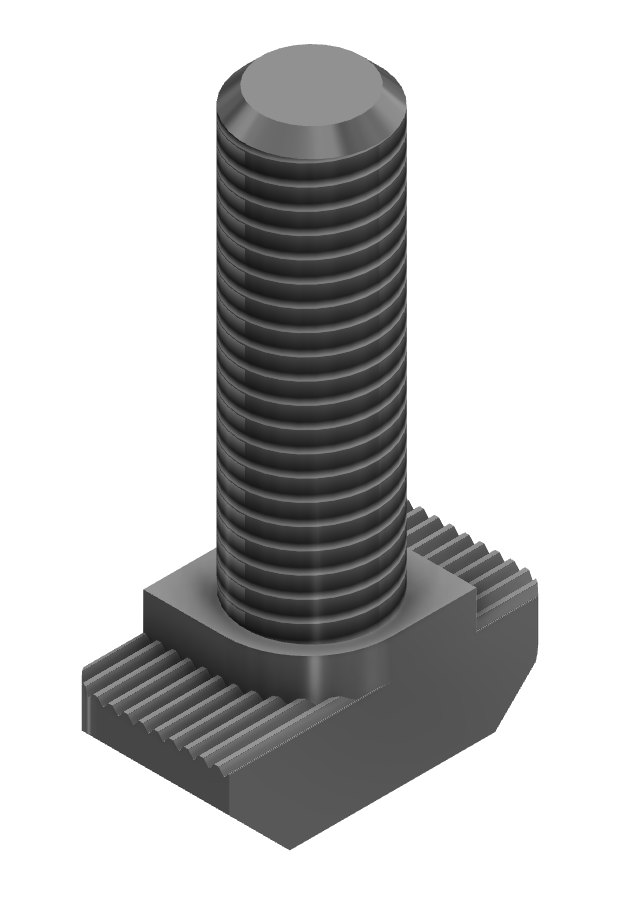 Hammerkopfschraube M8x30, verzinkt-10