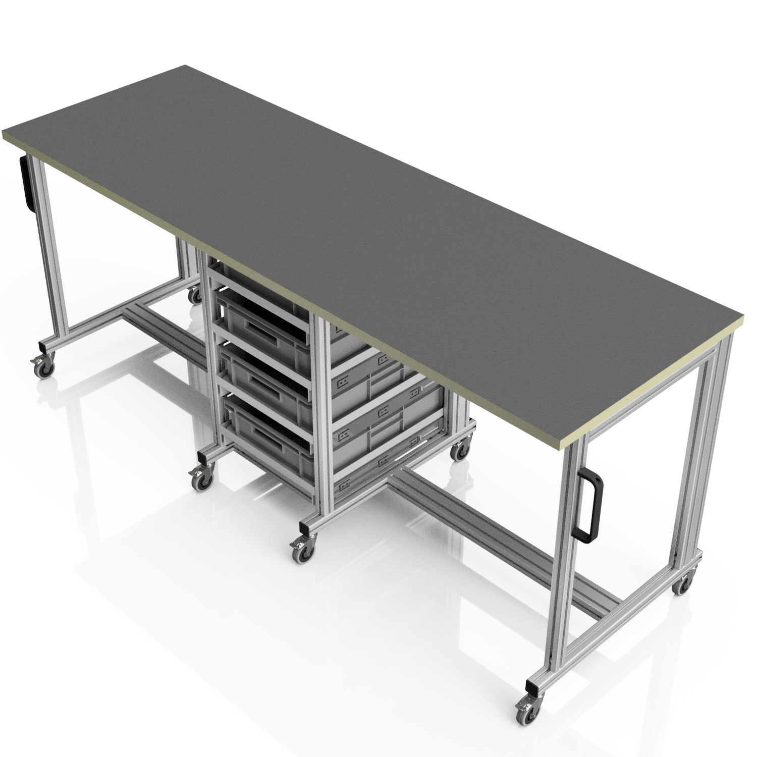 Systemtisch Pro 2200x720 mm für Eurobehälter