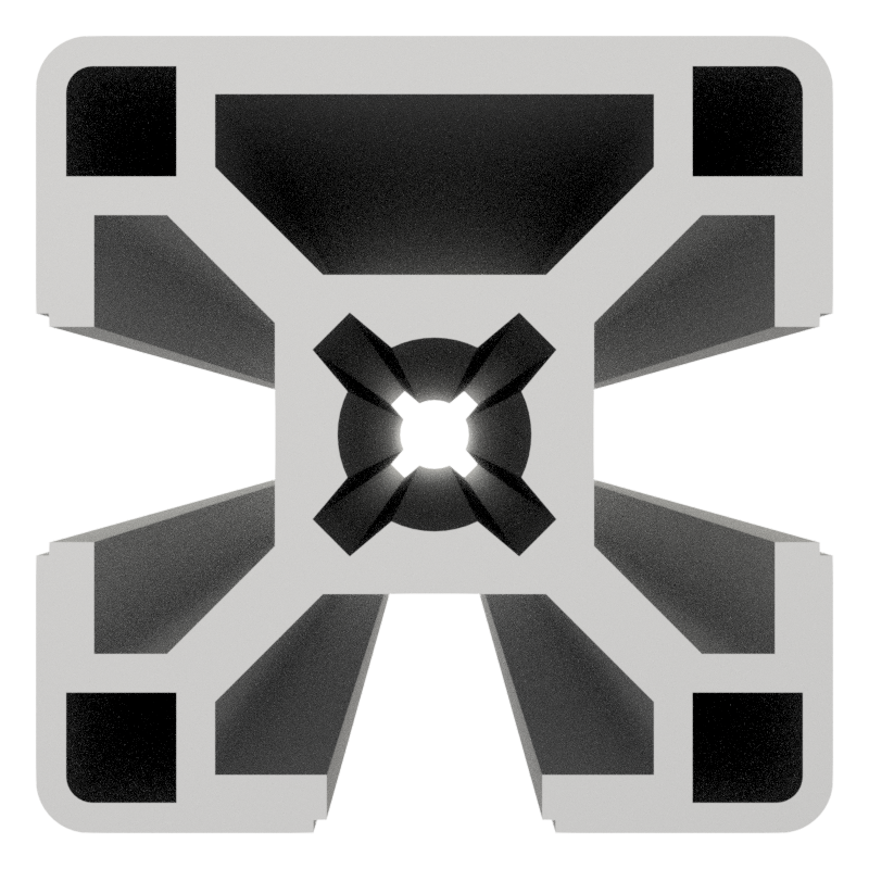 Profile 30x30 3N light natural-8 Profile 30x30 3N light natural-8