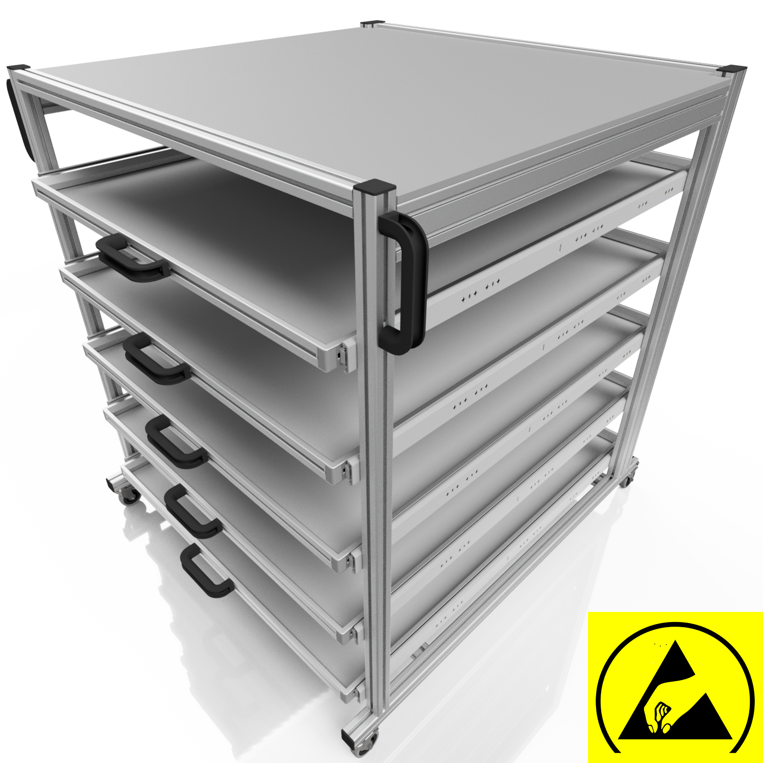 ESD Systemwagen im Palettenformat  XL