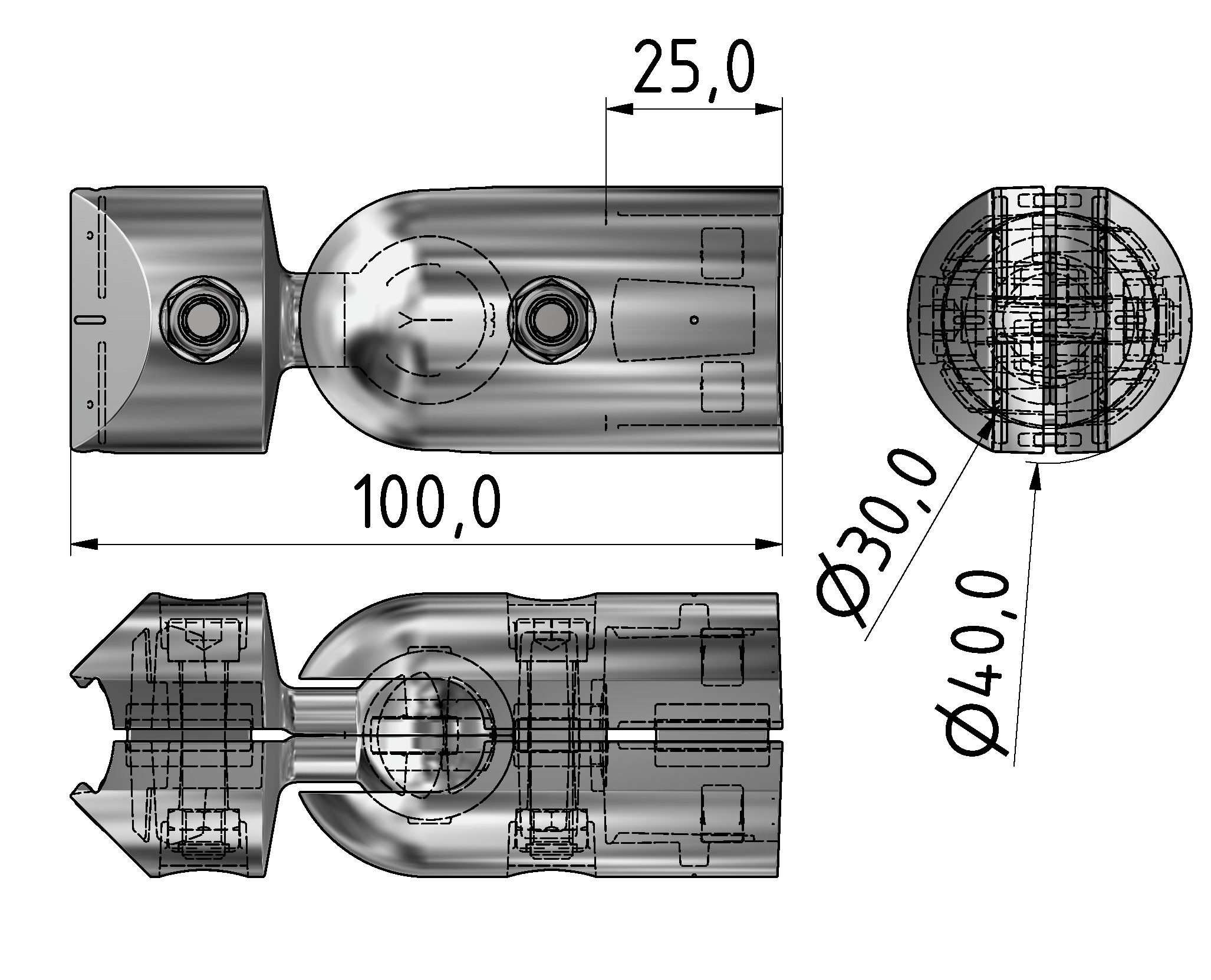 Ball Joint Fastener D30
