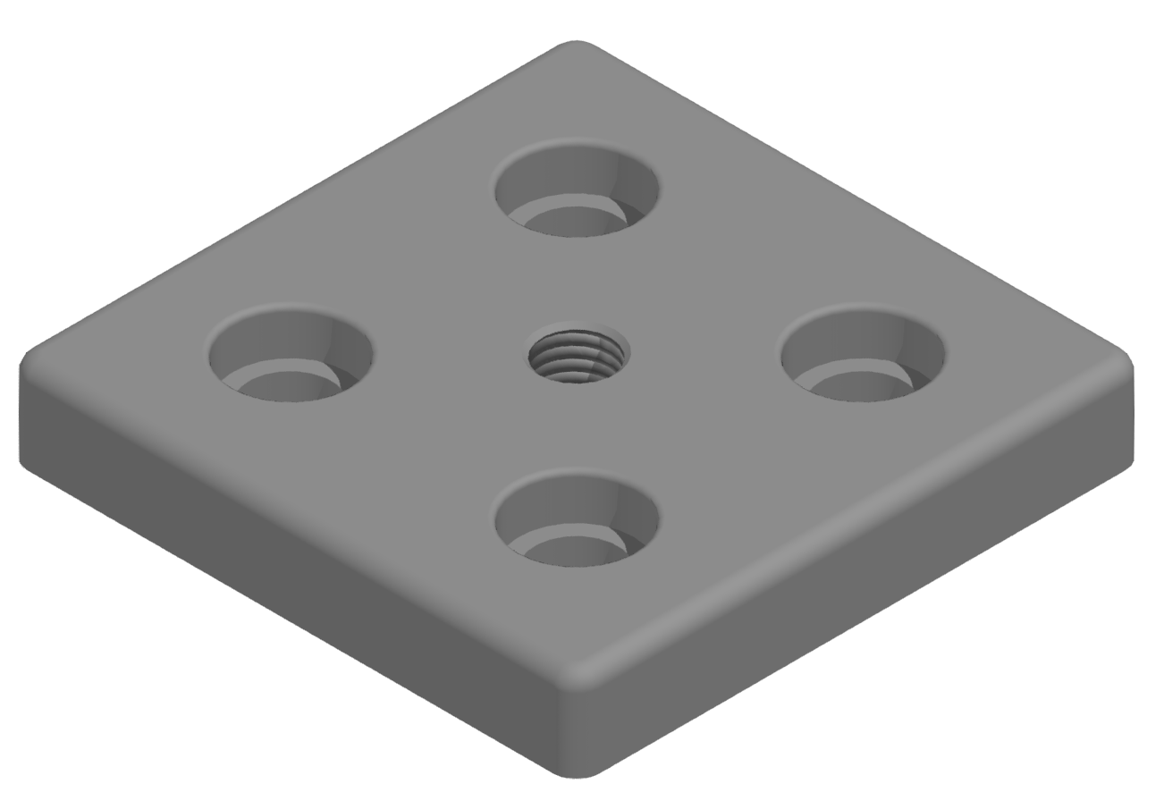 Base Plate 100x100 M14-10