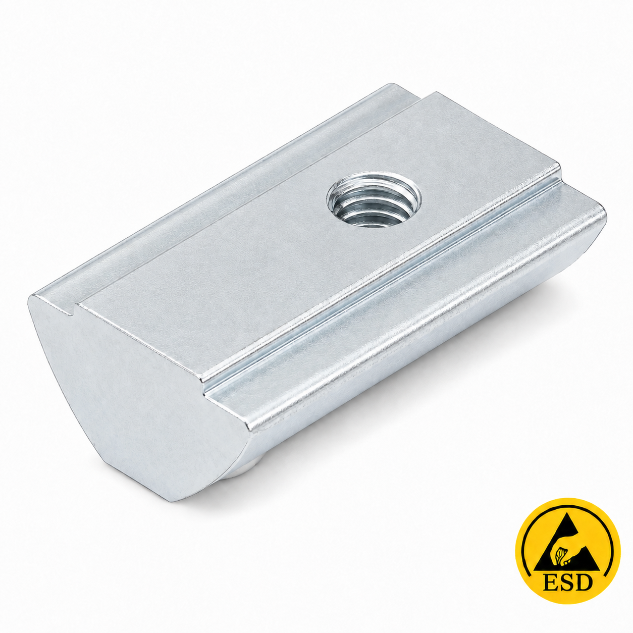 Wpust przesuwny V 8 ESD St M5, ocynk