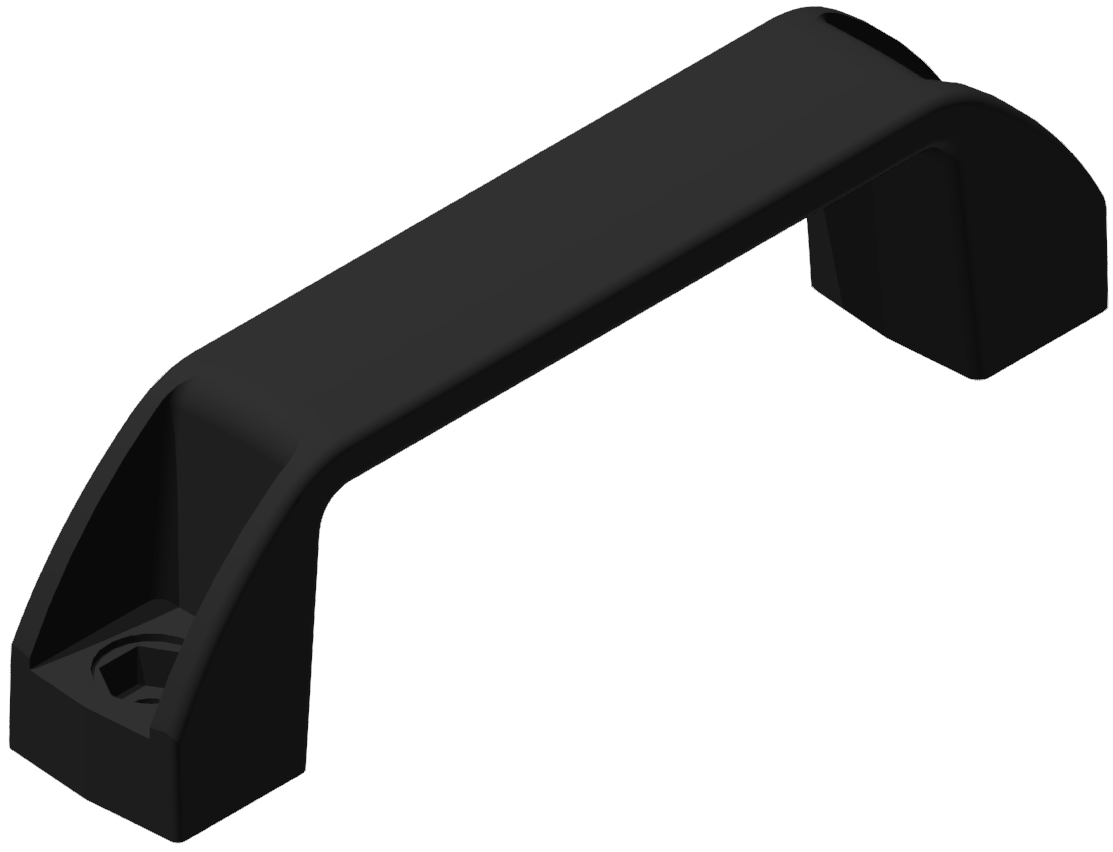 Handle 120 E PA, black-6/8/10 Handle 120 E PA, black-6/8/10