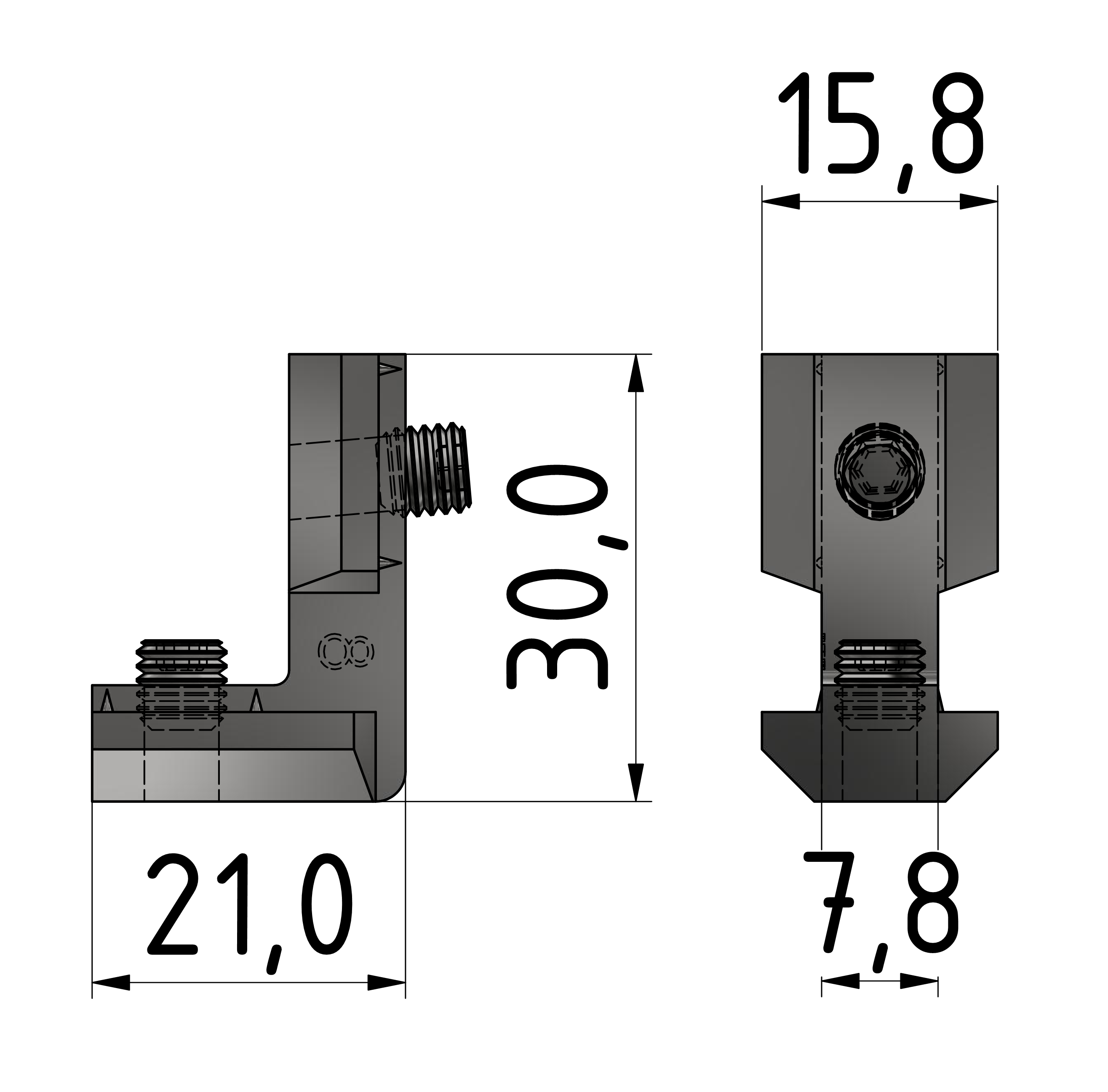Innenverbindersatz, verzinkt-8