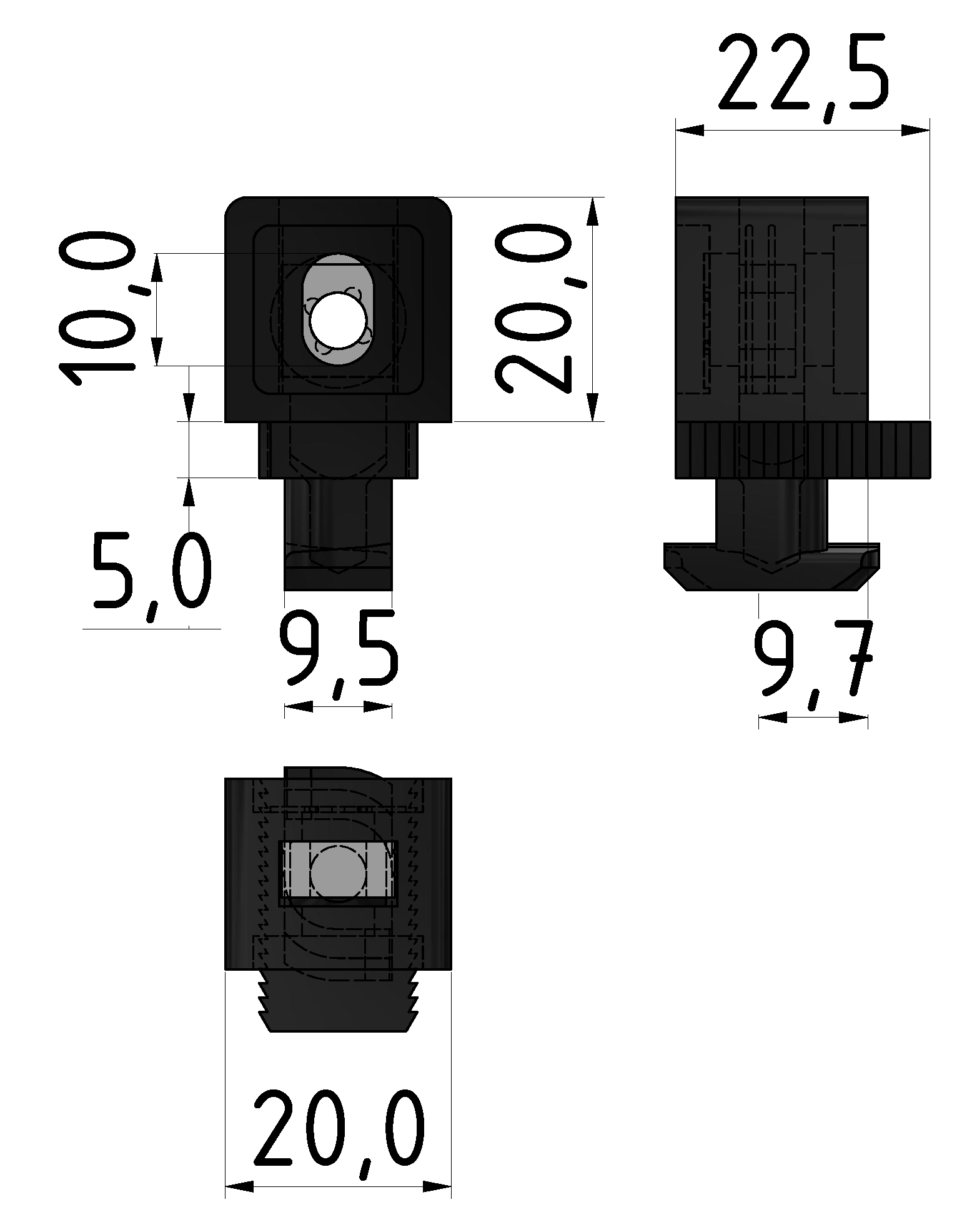 Vario Block, schwarz-10