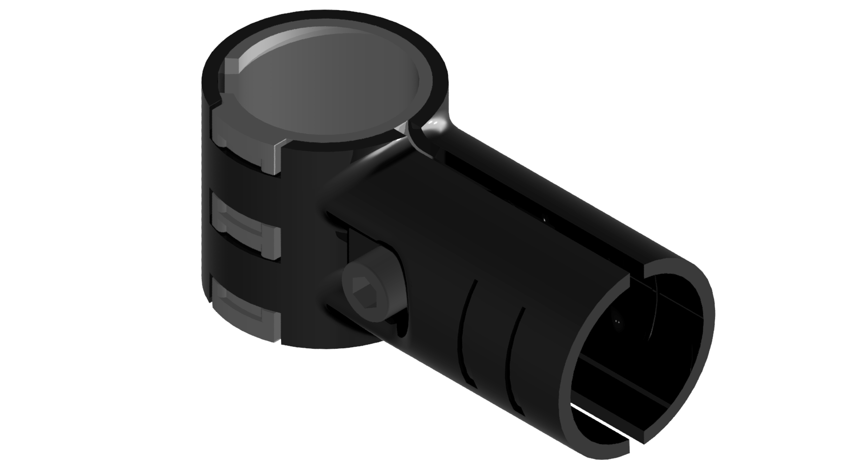 Drehverbinderset um Halterohr Drehverbinderset um Halterohr