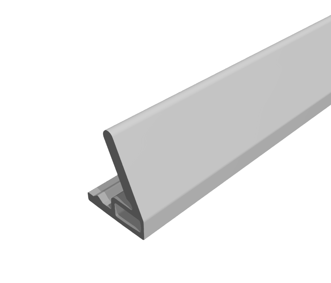 Panel-Fixing Strip D30 8-10mm, grey