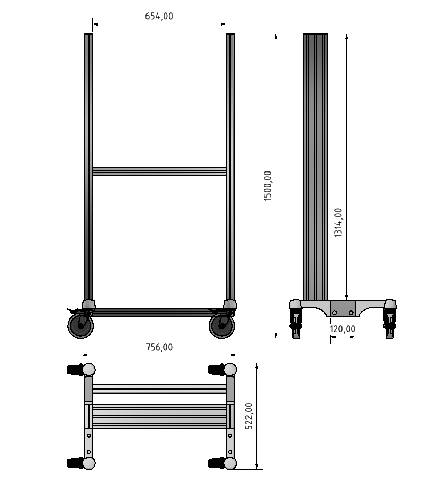System Mobile Frame L61H