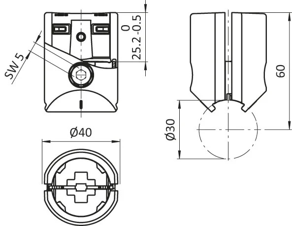 Fastener D30