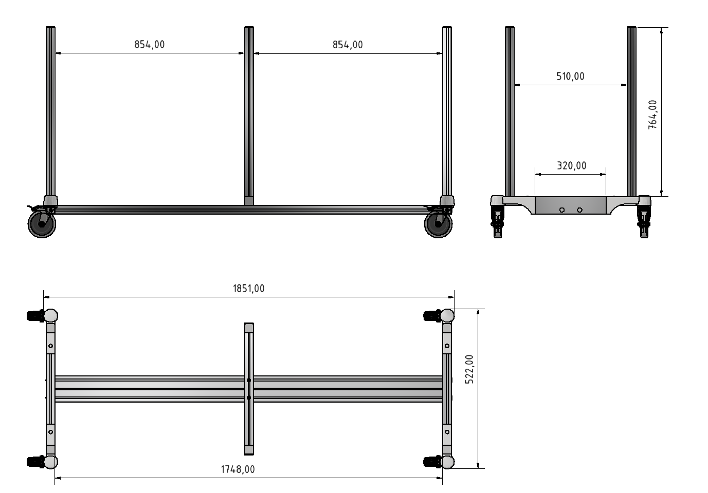 System Mobile Frame U62M