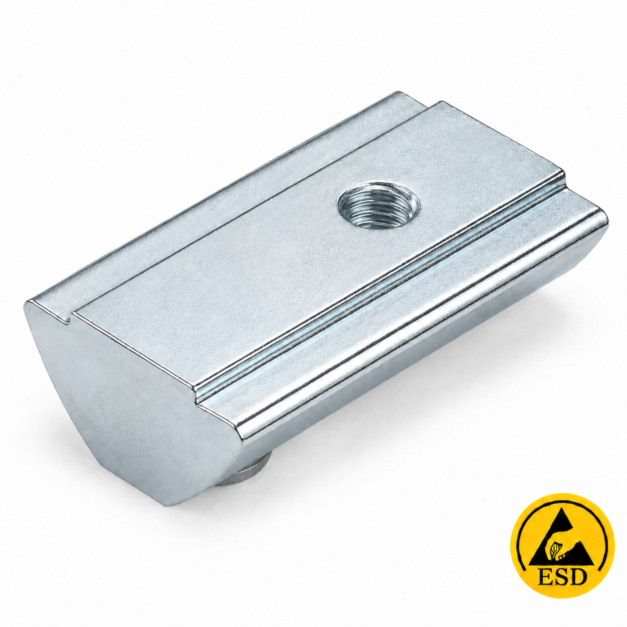 Wpust przesuwny V 8 ESD St M4, ocynk
