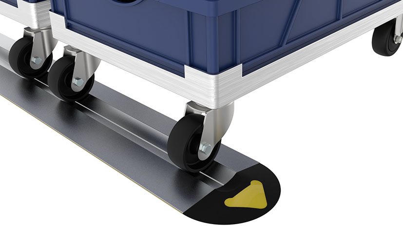 Parking rail flat-high