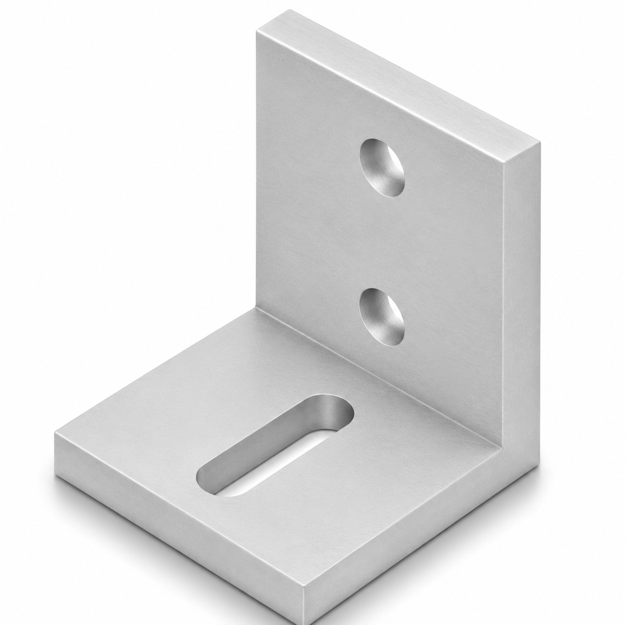 Befestigungswinkel 8 40x40x40 Al, natur