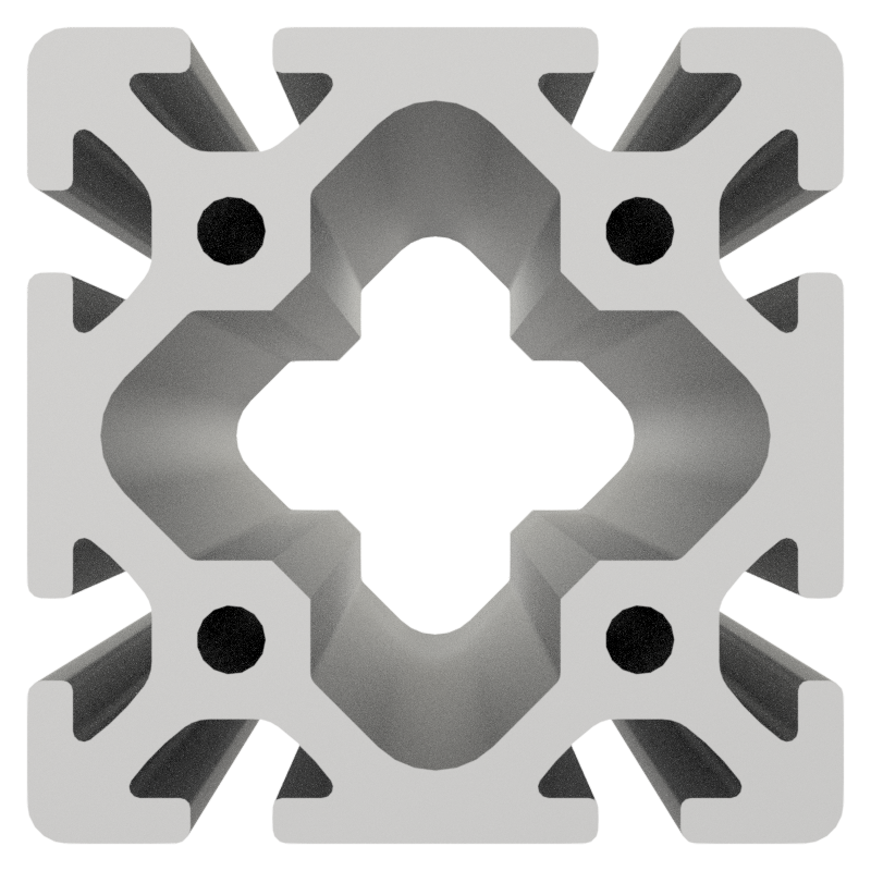 Profil 8 80x80, natur