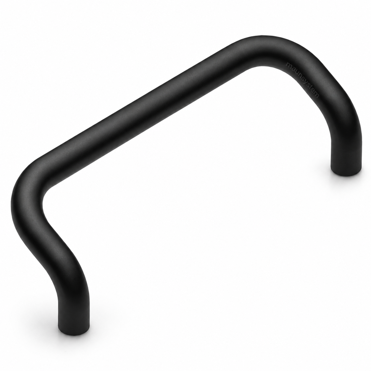 Handgriff Al 120 gebogen, schwarz