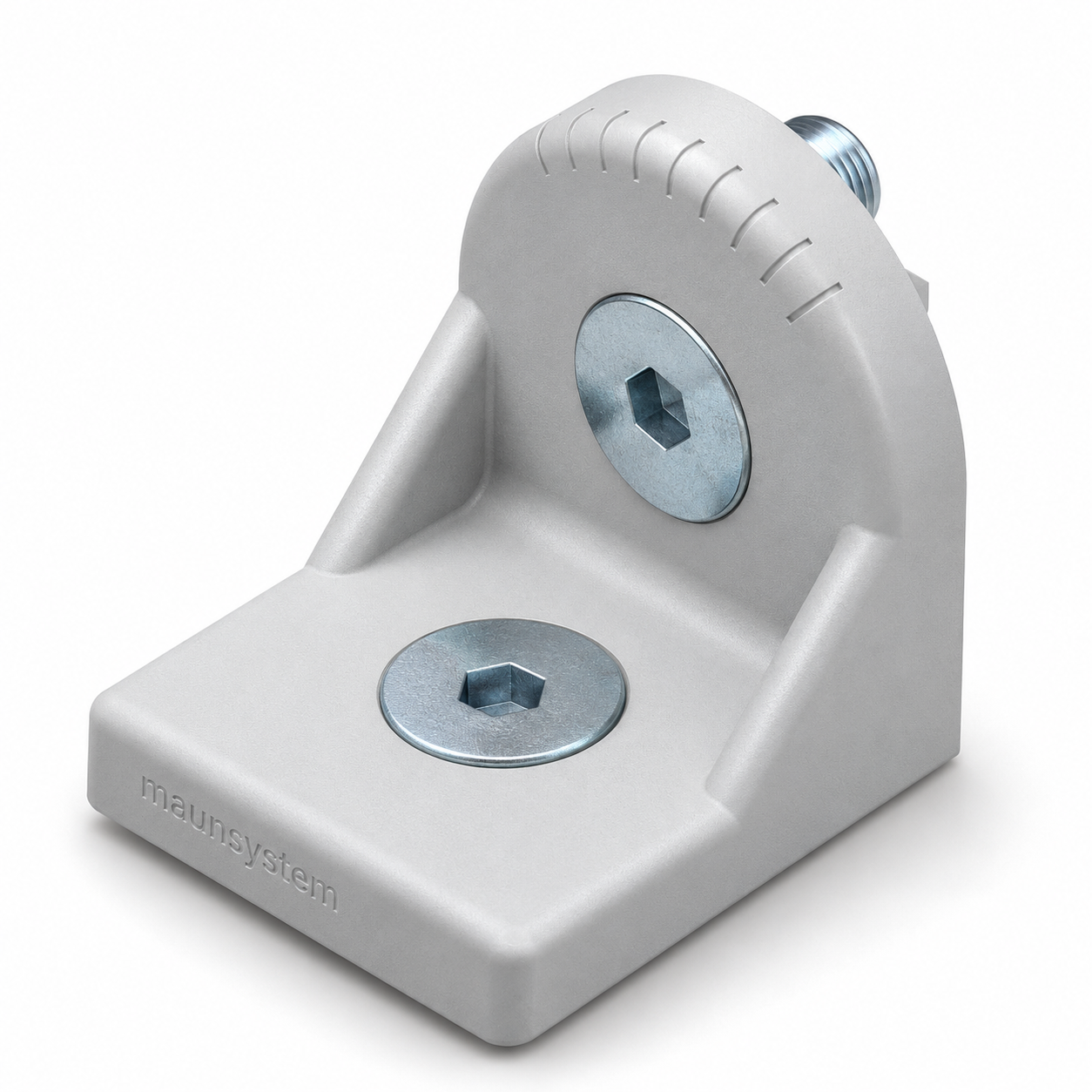 Drehwinkelsatz 45, weißaluminium-10