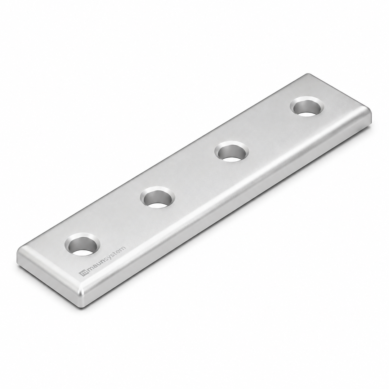 Verbinderplatte 20x80, eloxiert-6