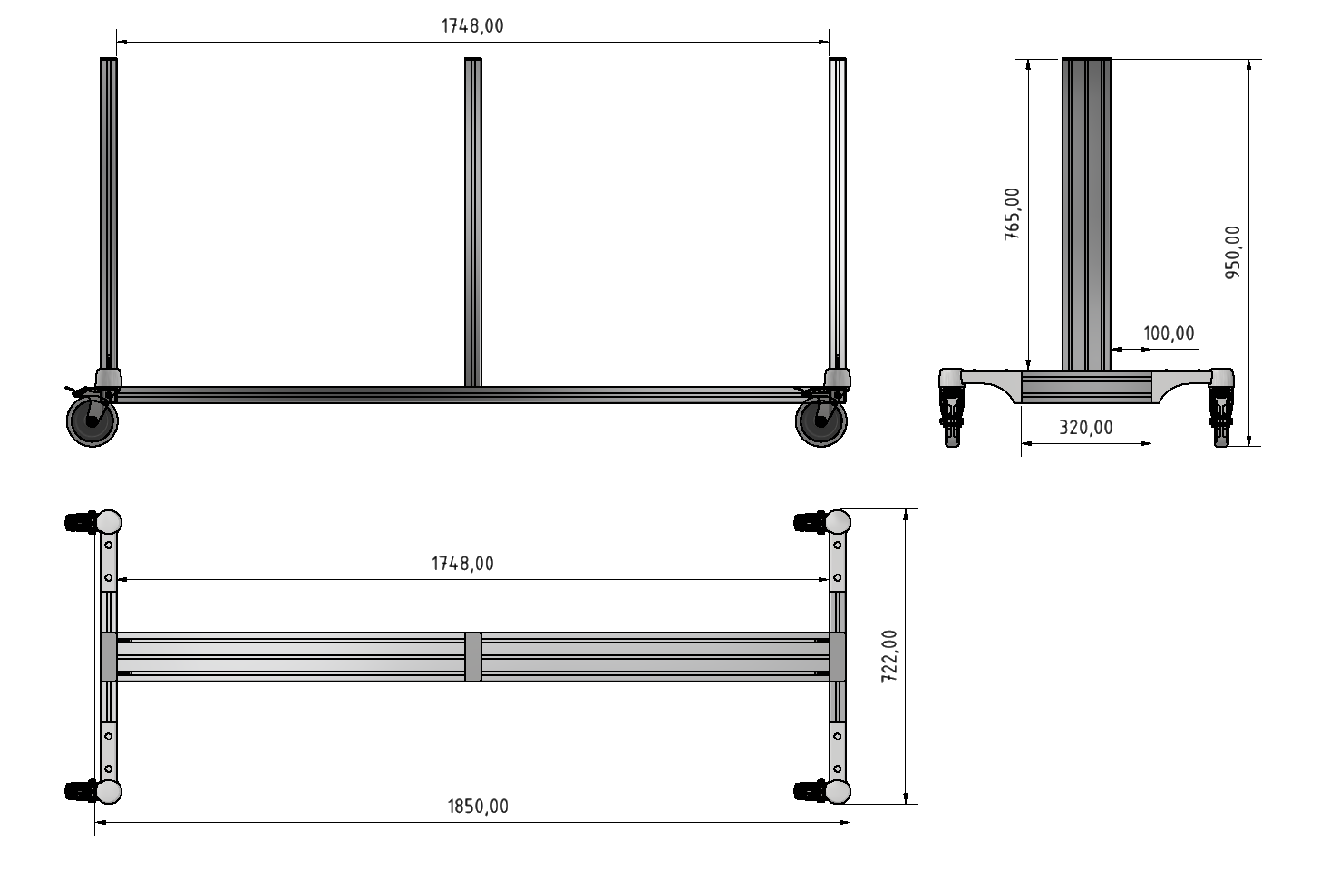 System Mobil-Rahmen T62M