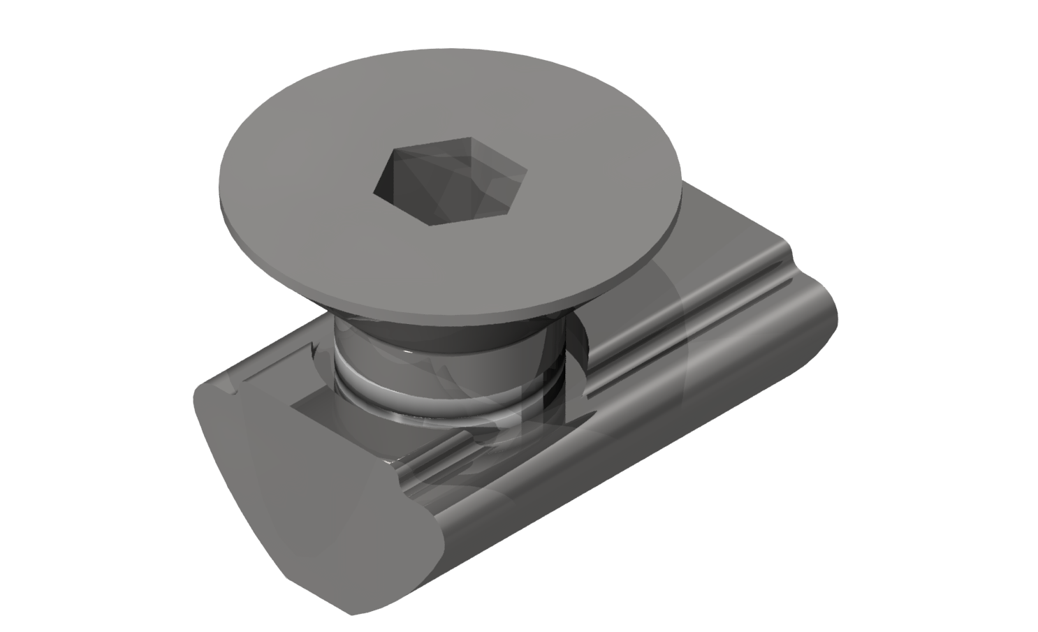 Befestigungssatz 5 2-4mm mit Senkschraube M5 Befestigungssatz 5 2-4mm mit Senkschraube M5
