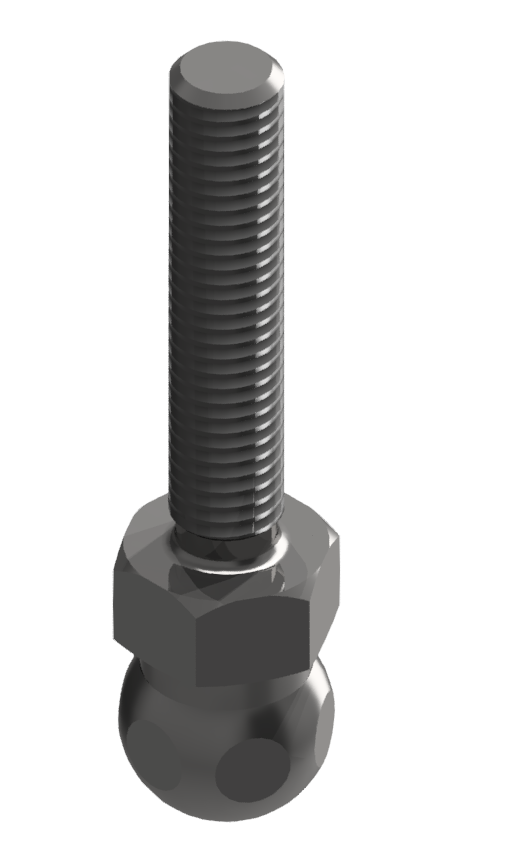 Threaded Rod for Swivel Feet VA M8x40, stainless