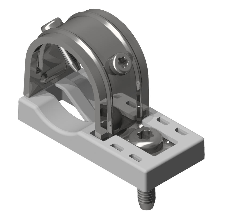 Tischplattenbefestigung  D30 natur Tischplattenbefestigung  D30 natur