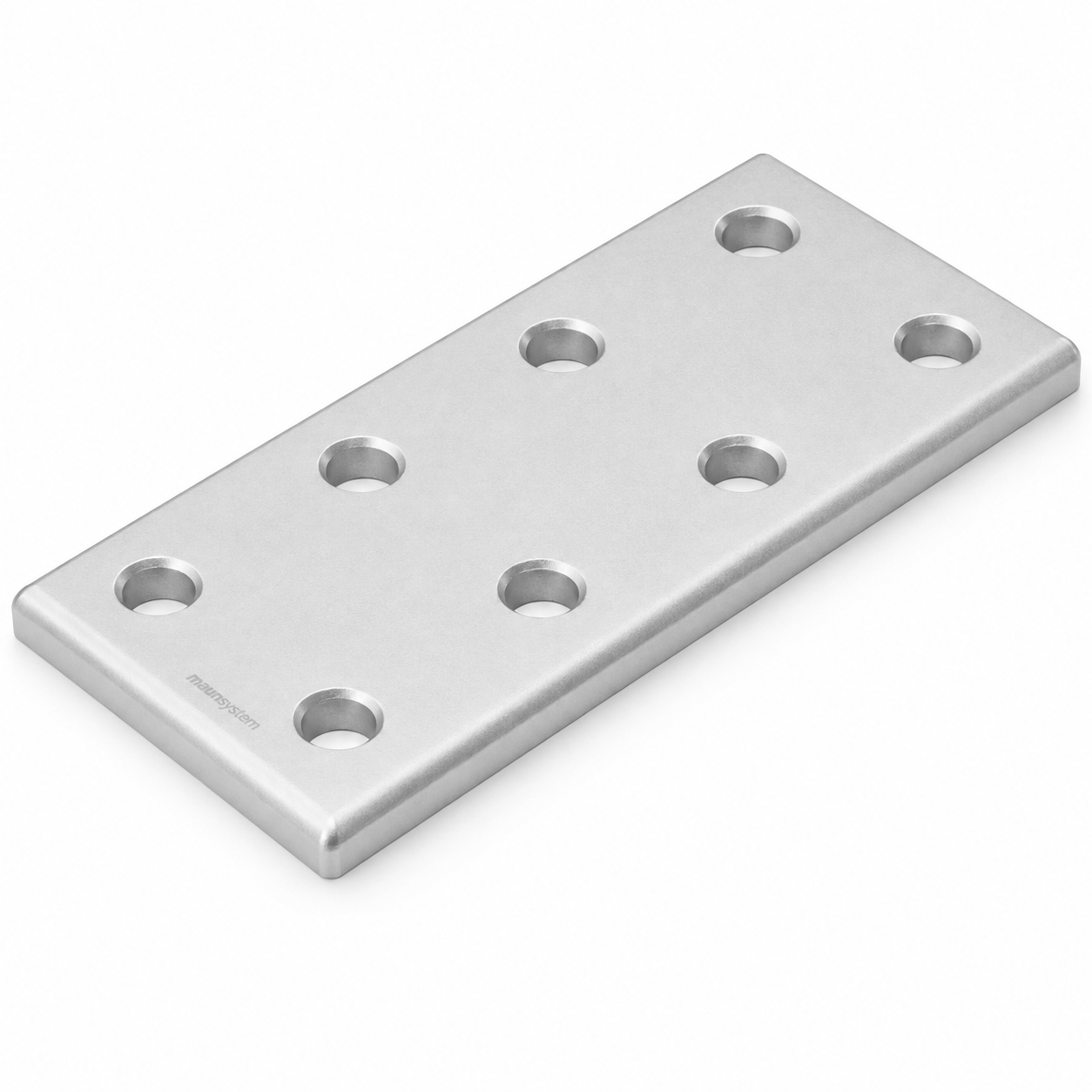 Verbinderplatte 40x80, eloxiert-6