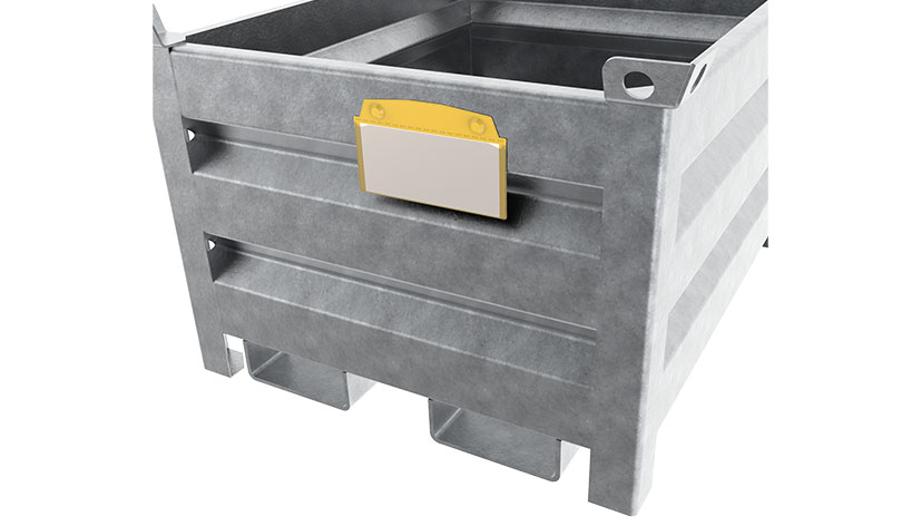 Magnetische DIN A4 Sichttasche 1/3 hoch