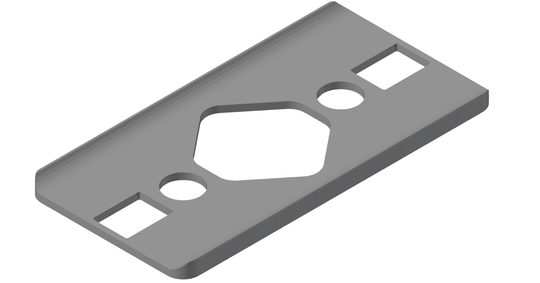 Radien-Dichtung 6 60x30 R60, grau