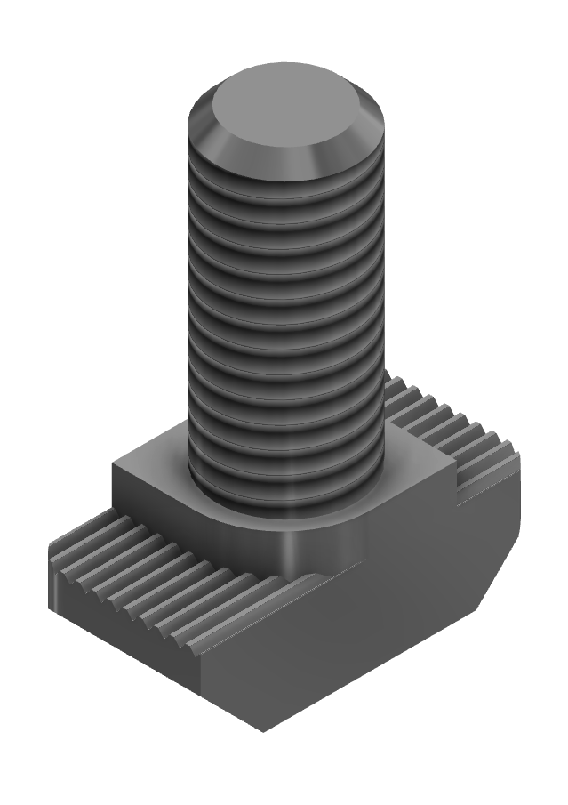 Hammerkopfschraube M8x20, verzinkt-10