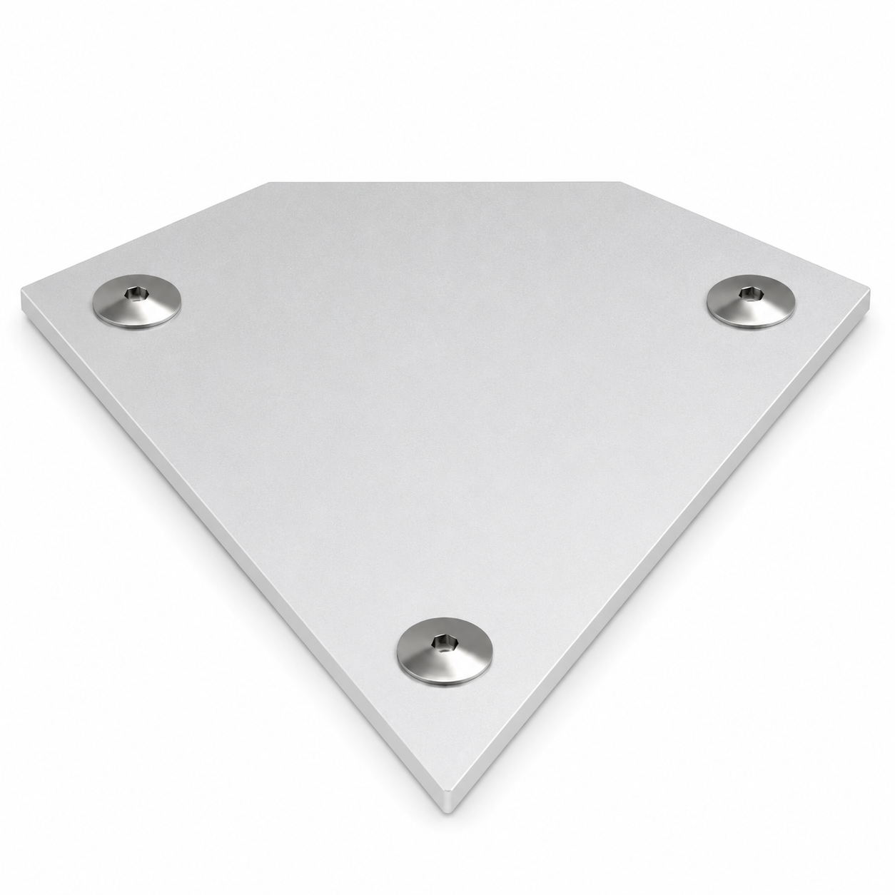 Zaślepka X 8 120x120-45° Al