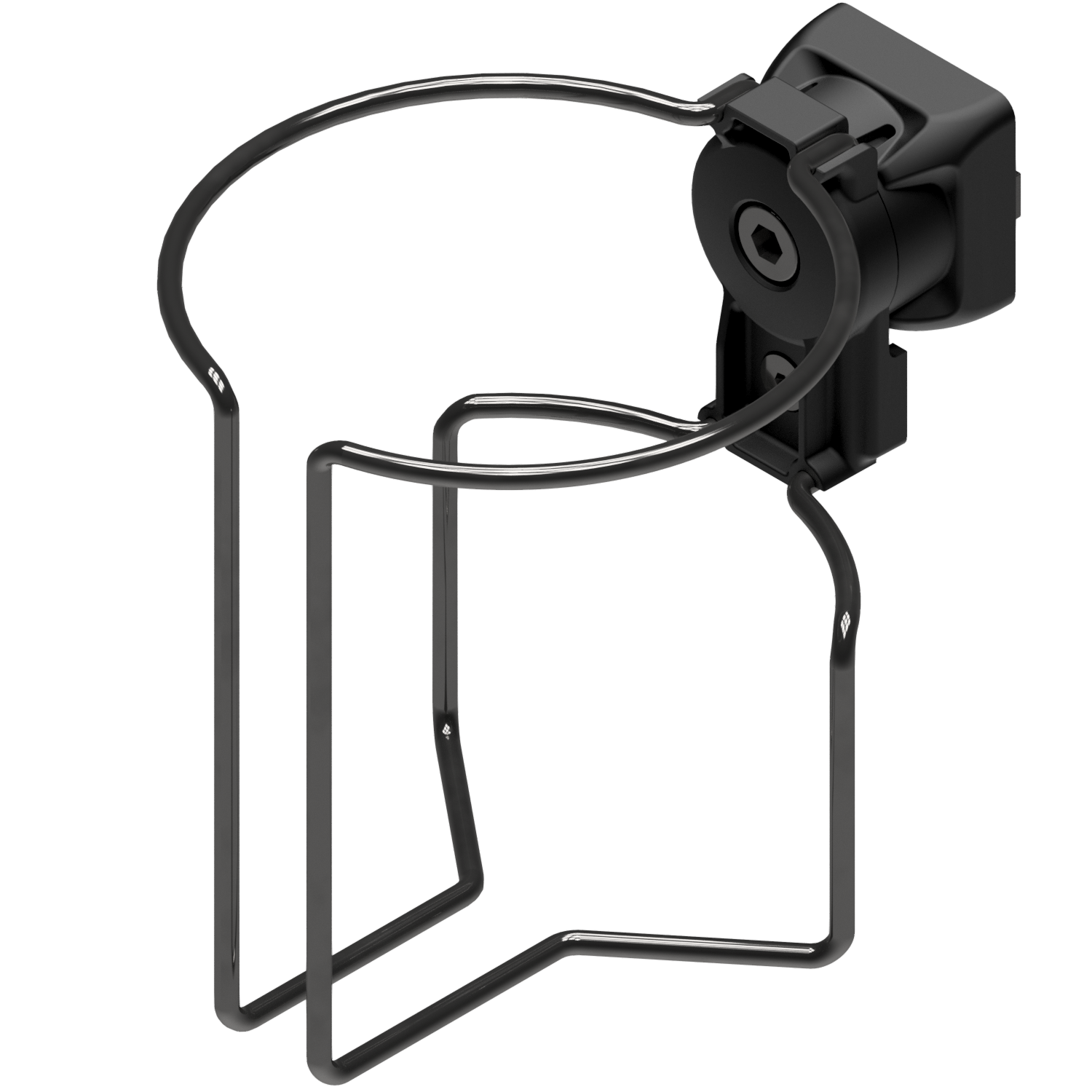 Bottle Holder 8, black similar to RAL 9005 Bottle Holder 8, black similar to RAL 9005