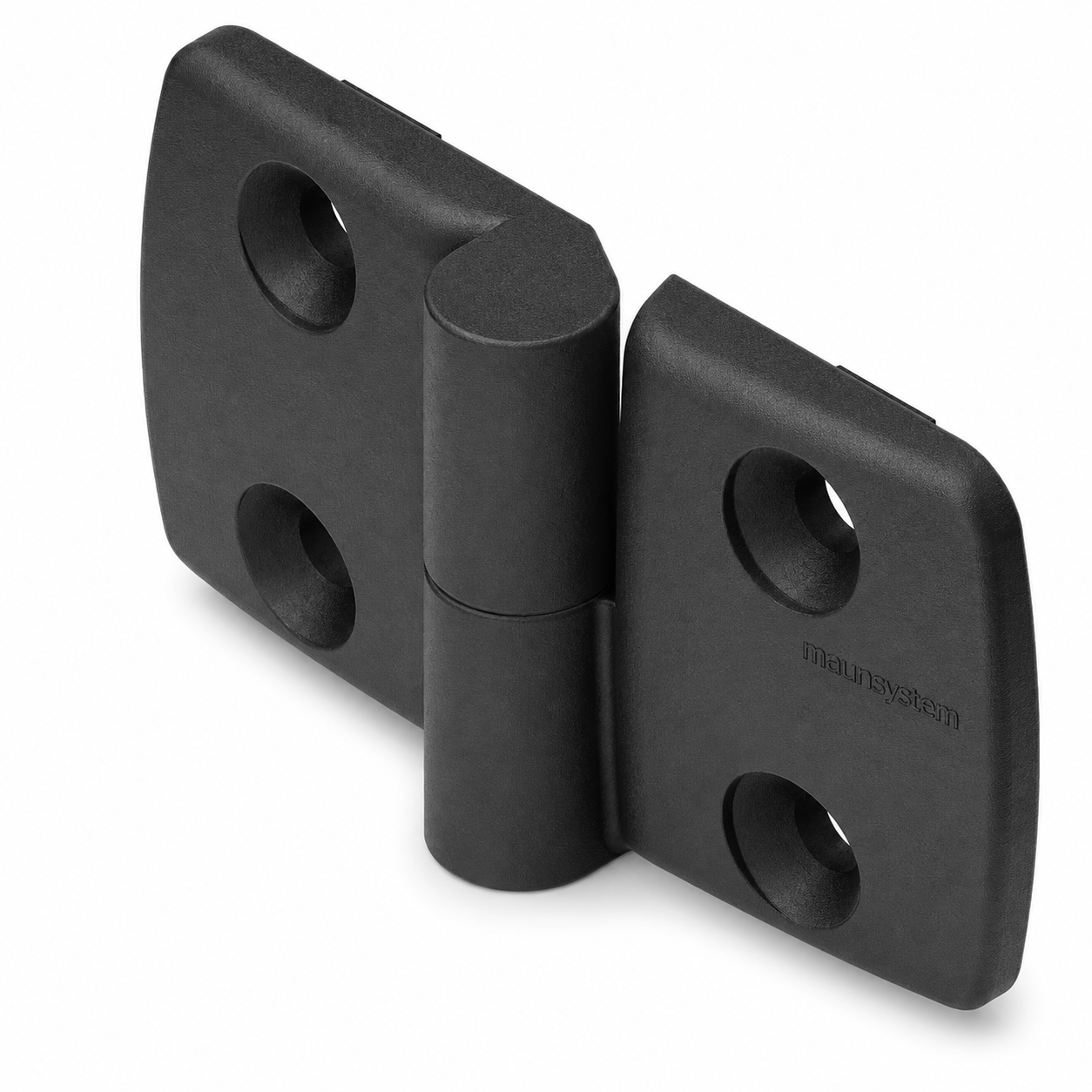 Kombischarnier rechts 45x45 PA, schwarz -10