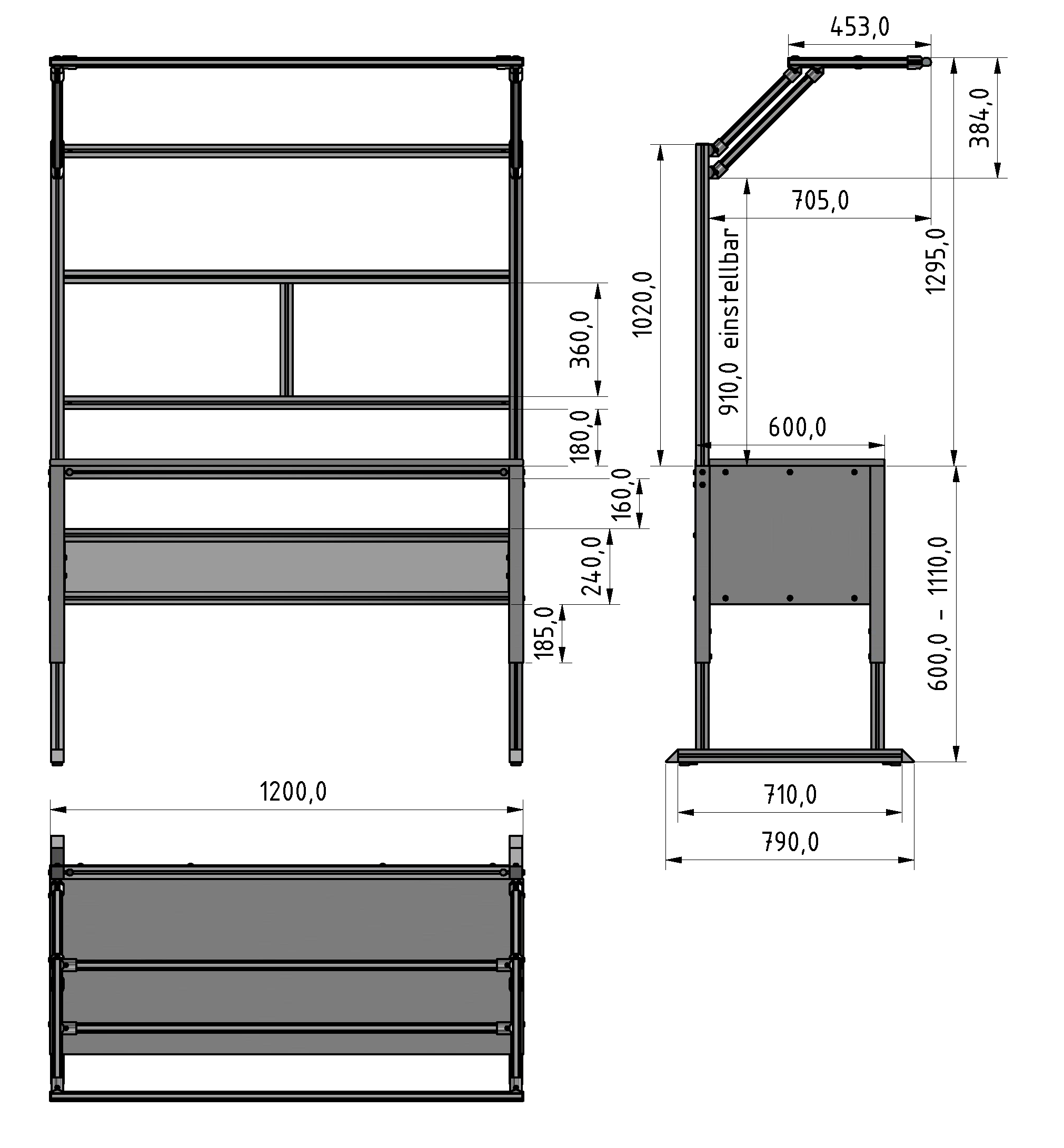 Basic Line plus worktable
