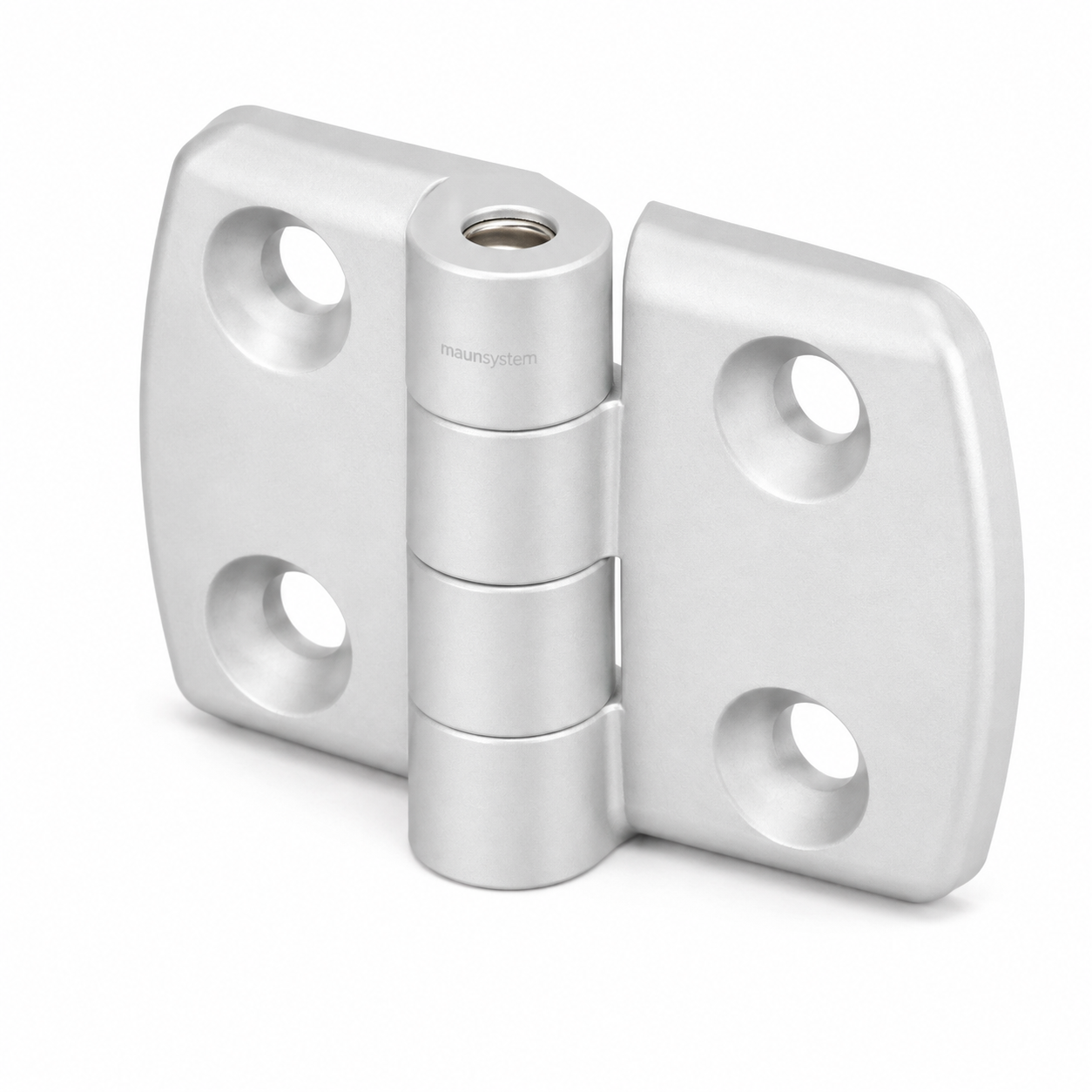 Alu Combi Hinge non detachable 30x45 Al, white aluminium-8/10