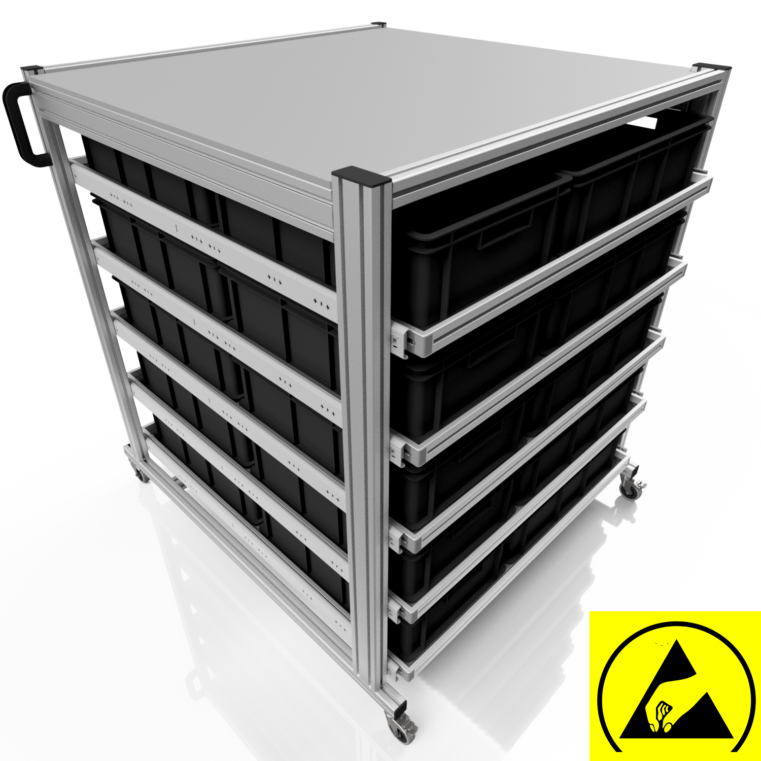 ESD Systemwagen im Palettenformat  XL