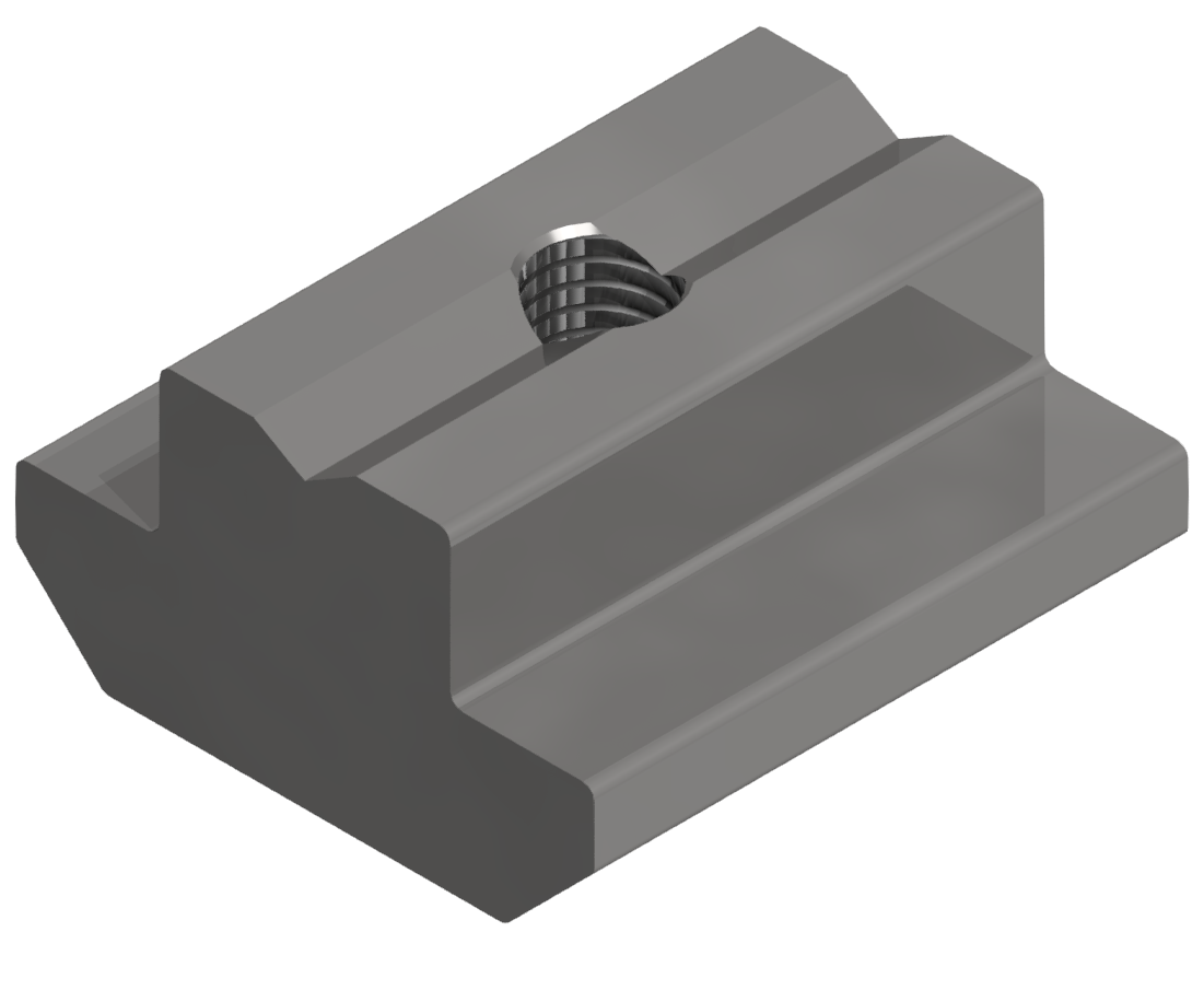 T-Slot Nut B M5, zinc-plated-10