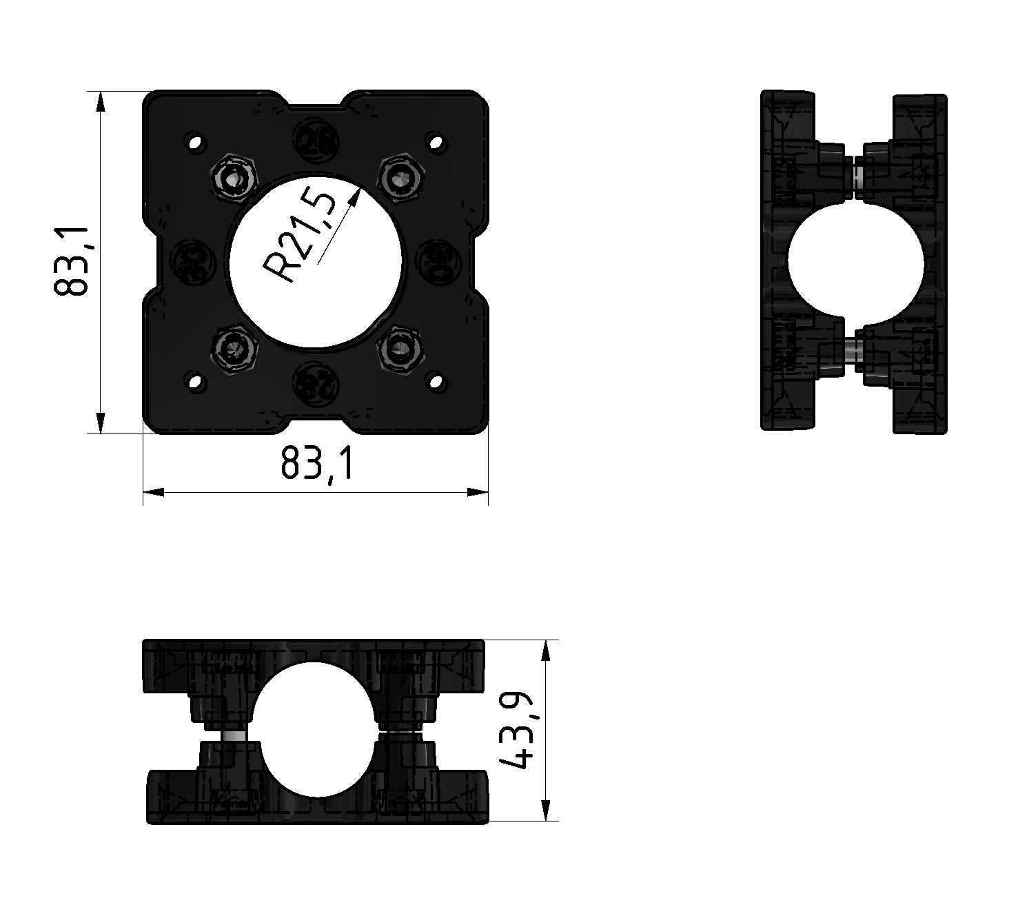 Suspension Plate D28