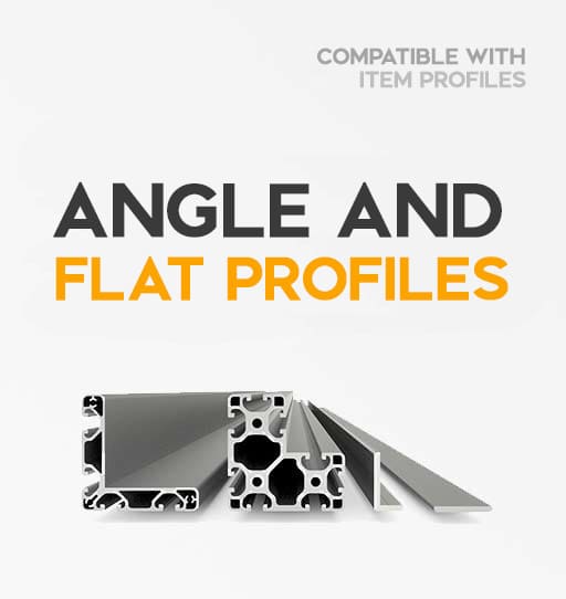 Angle and flat profiles