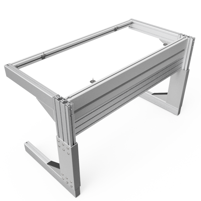 C Line  table frame