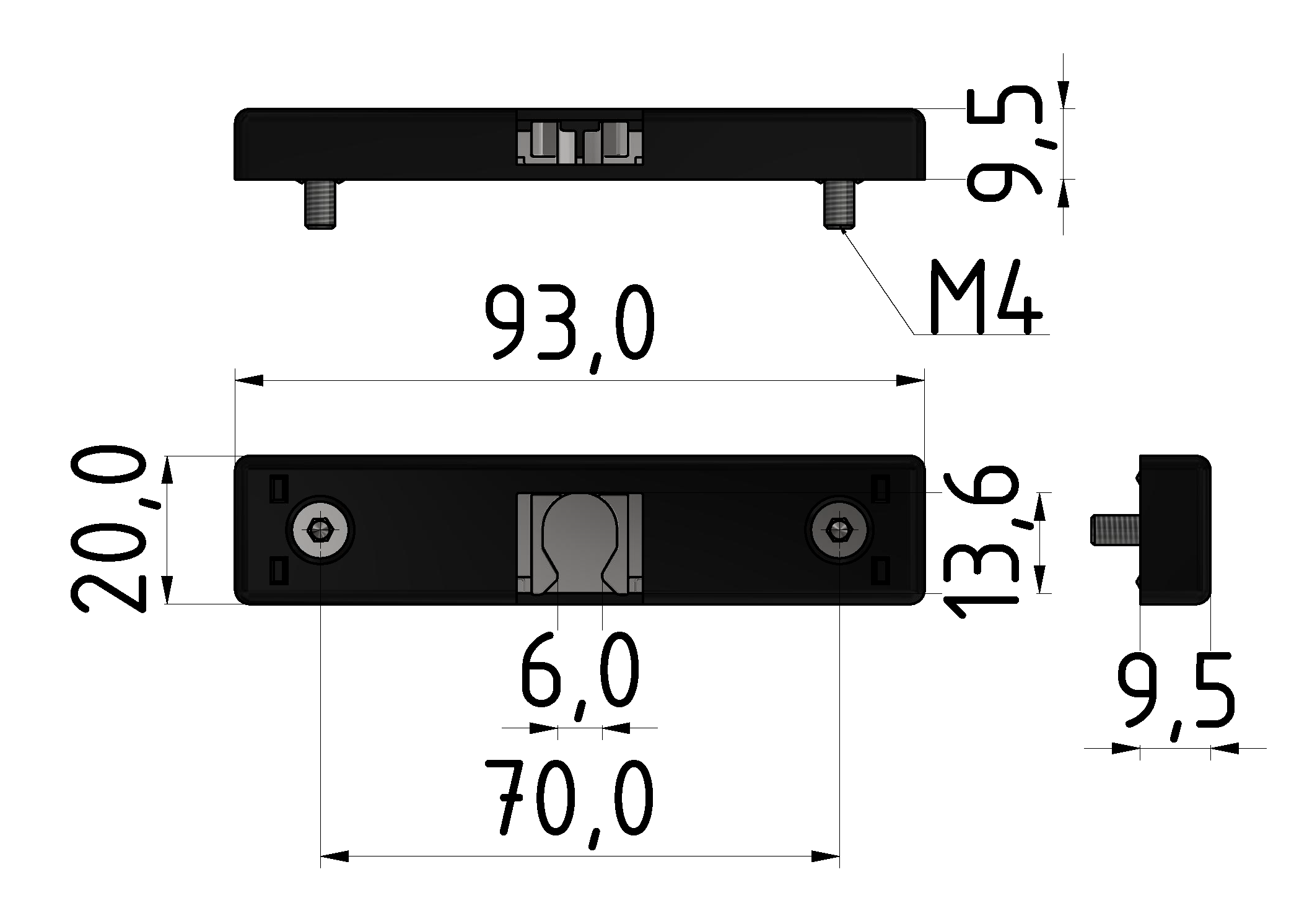 Door Latch Zn