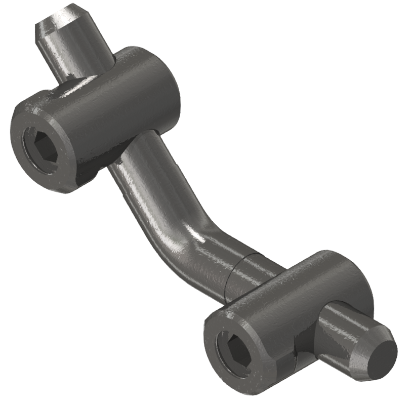 Central Fastener 8 135°, bright zinc-plated