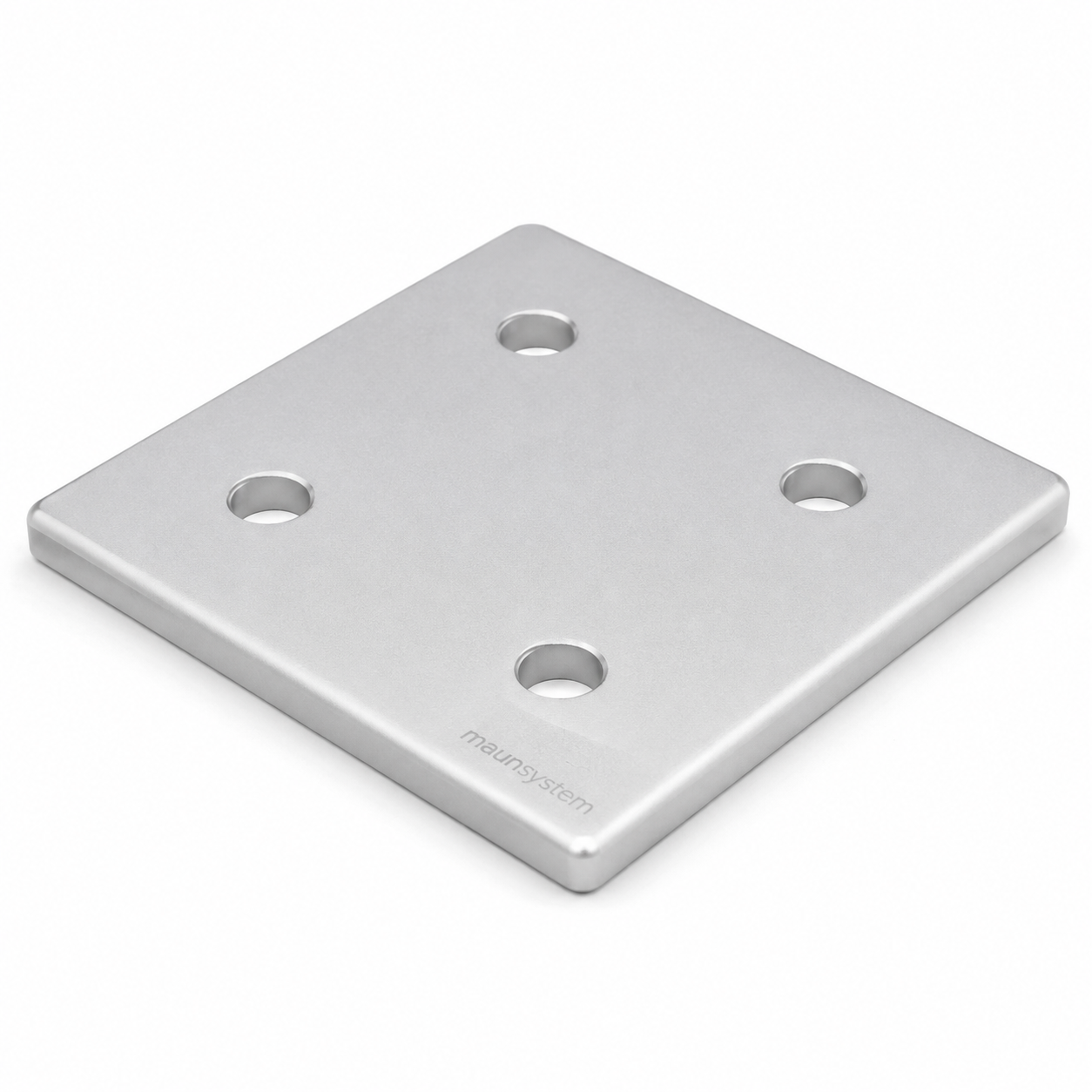 Verbinderplatte 90x90, eloxiert-10